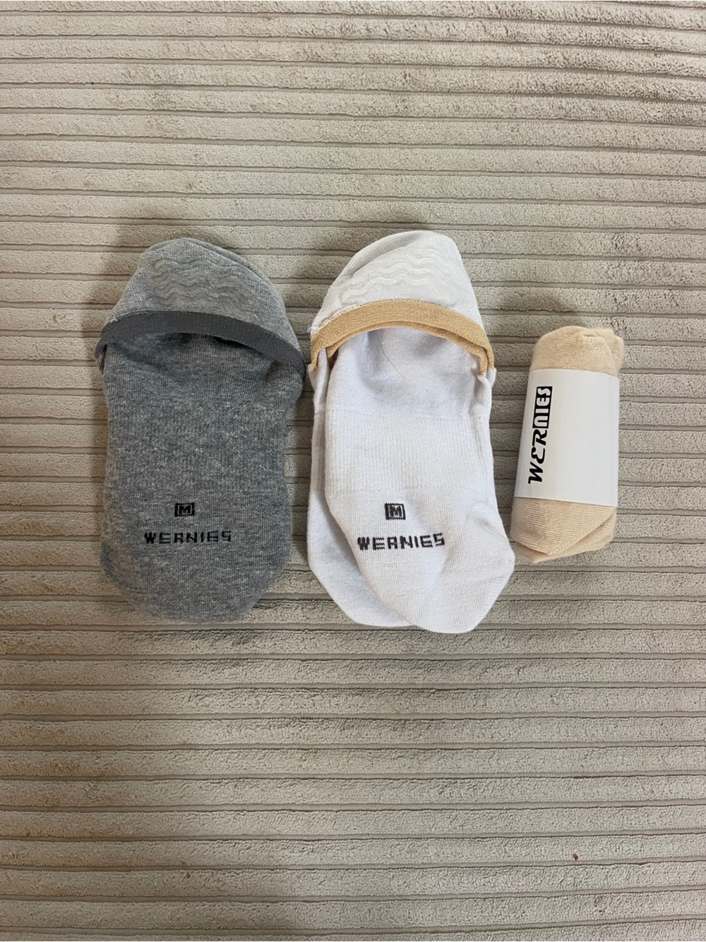 Wernies No Show Socks